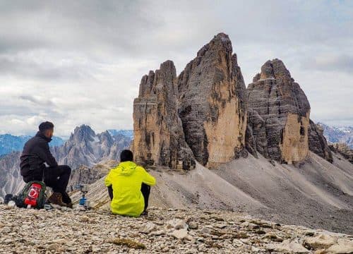 Mountain hiking